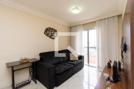 Sala de apartamento à venda com 2 quartos, 76m² em Gopouva, Guarulhos