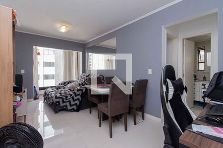 Sala de apartamento à venda com 1 quarto, 48m² em Vila Mariana, São Paulo