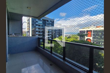 Varanda de apartamento para alugar com 4 quartos, 120m² em Barra da Tijuca, Rio de Janeiro