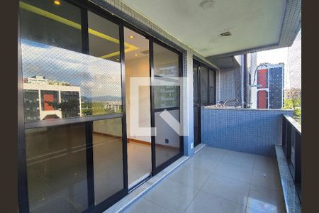 Varanda de apartamento para alugar com 4 quartos, 120m² em Barra da Tijuca, Rio de Janeiro