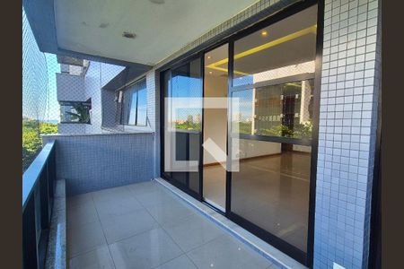 Varanda de apartamento para alugar com 4 quartos, 120m² em Barra da Tijuca, Rio de Janeiro