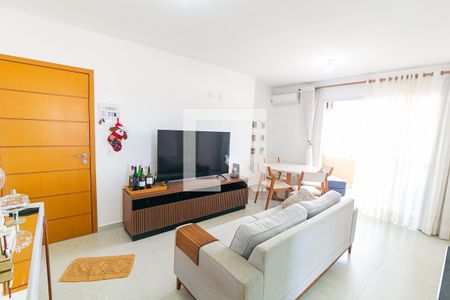 Sala de apartamento para alugar com 3 quartos, 82m² em Vila Todos Os Santos, Indaiatuba