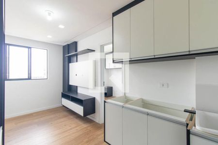 Sala/Cozinha de apartamento para alugar com 1 quarto, 26m² em Rebouças, Curitiba