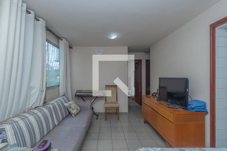 Sala de apartamento à venda com 3 quartos, 53m² em Colégio Batista, Belo Horizonte