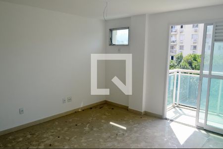 Sala de apartamento para alugar com 1 quarto, 47m² em Taquara, Rio de Janeiro