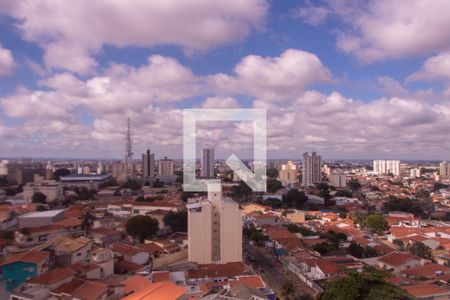 VISTA DA SALA de apartamento para alugar com 3 quartos, 111m² em Jardim Chapadão, Campinas