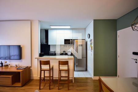 Sala de apartamento à venda com 2 quartos, 120m² em Jardim Leonor, São Paulo