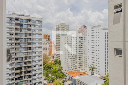 Vista da Sala de apartamento para alugar com 1 quarto, 93m² em Jardim Paulista, São Paulo