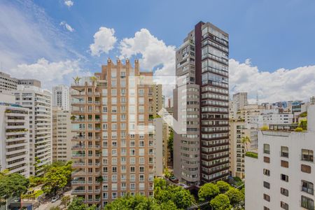 Vista do Quarto de apartamento para alugar com 1 quarto, 93m² em Jardim Paulista, São Paulo