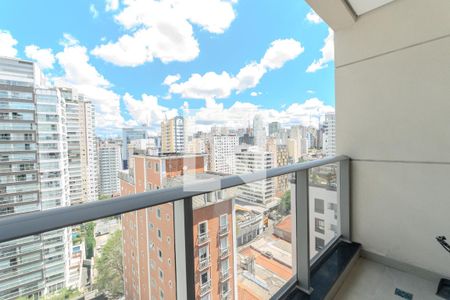 Sacada de apartamento para alugar com 1 quarto, 28m² em Consolação, São Paulo