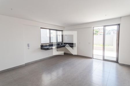 Sala/Cozinha de apartamento à venda com 2 quartos, 80m² em Gutierrez, Belo Horizonte