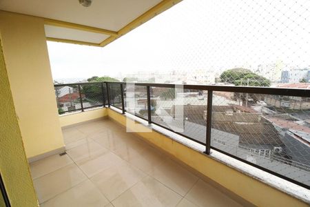 Varanda da Sala de apartamento para alugar com 3 quartos, 96m² em Saraiva, Uberlândia