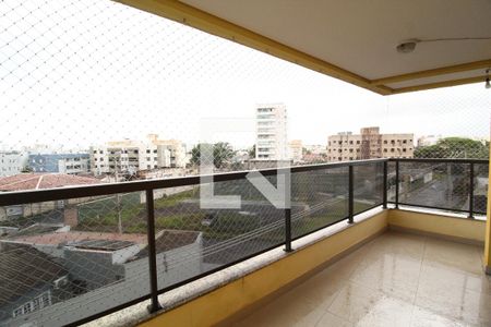 Varanda da Sala de apartamento para alugar com 3 quartos, 96m² em Saraiva, Uberlândia