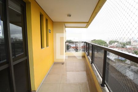 Varanda da Sala de apartamento para alugar com 3 quartos, 96m² em Saraiva, Uberlândia