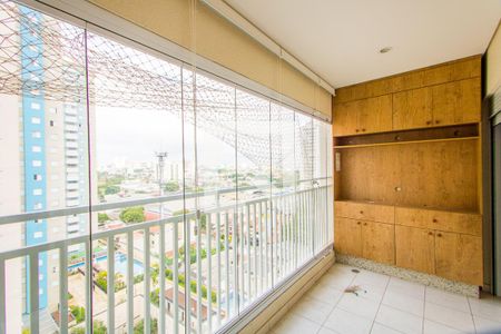 Varanda gourmet de apartamento para alugar com 2 quartos, 96m² em Vila Valparaíso, Santo André