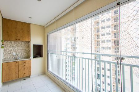 Varanda gourmet de apartamento para alugar com 2 quartos, 96m² em Vila Valparaíso, Santo André