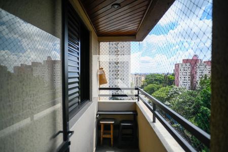 Varanda da Sala de apartamento para alugar com 3 quartos, 72m² em Vila Vera, São Paulo