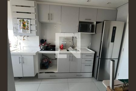 Cozinha de apartamento à venda com 2 quartos, 37m² em Vila dos Andradas, São Paulo