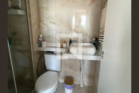 Banheiro de apartamento à venda com 2 quartos, 37m² em Vila dos Andradas, São Paulo