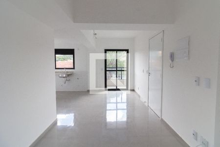 Sala de apartamento à venda com 1 quarto, 37m² em Jardim Trussardi, São Paulo