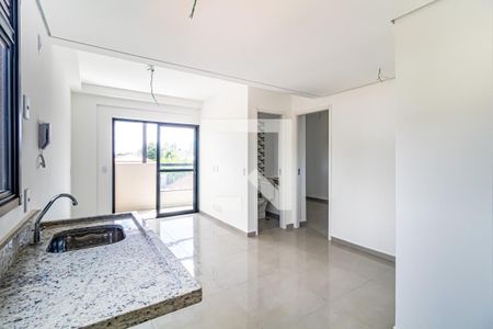 Sala de apartamento à venda com 1 quarto, 38m² em Jardim Trussardi, São Paulo