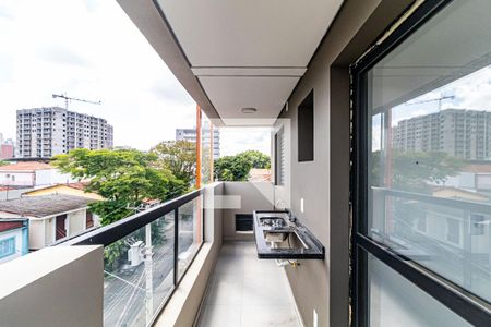 Varanda de apartamento à venda com 1 quarto, 38m² em Jardim Trussardi, São Paulo