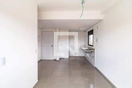 Sala de apartamento à venda com 1 quarto, 38m² em Jardim Trussardi, São Paulo