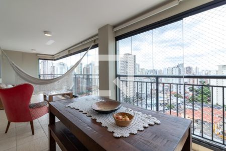 Varanda Gourmet de apartamento para alugar com 4 quartos, 163m² em Santa Teresinha, São Paulo