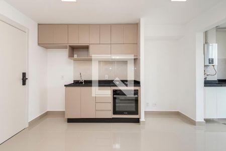 Sala/ Cozinha de apartamento para alugar com 2 quartos, 36m² em Jardim Caravelas, São Paulo