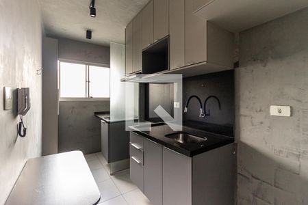 Cozinha de kitnet/studio para alugar com 1 quarto, 27m² em Vila Buarque, São Paulo