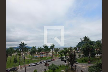 Vista da Sacada de apartamento para alugar com 3 quartos, 136m² em Itararé, São Vicente