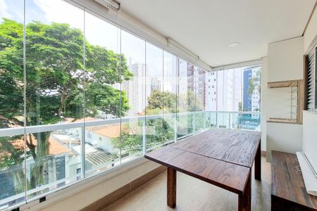 Sala de apartamento para alugar com 2 quartos, 72m² em Vila Adyana, São José dos Campos