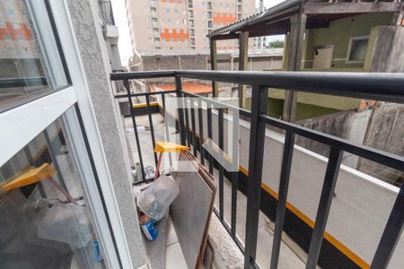 Varanda da Sala de apartamento para alugar com 1 quarto, 29m² em Vila Ré, São Paulo