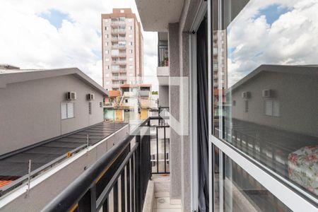 Varanda da Sala de apartamento para alugar com 1 quarto, 29m² em Vila Ré, São Paulo