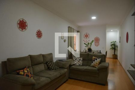 Sala de apartamento à venda com 3 quartos, 90m² em Vila Alpina, Santo André