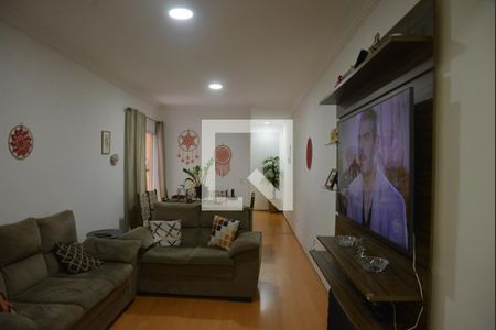 Sala de apartamento à venda com 3 quartos, 90m² em Vila Alpina, Santo André