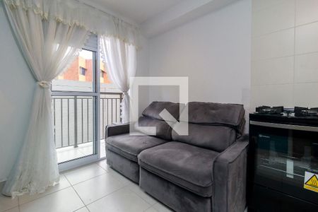 Sala de apartamento à venda com 1 quarto, 30m² em Jardim Caravelas, São Paulo