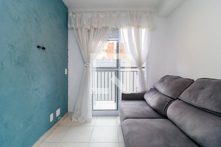 Sala de apartamento à venda com 1 quarto, 30m² em Jardim Caravelas, São Paulo