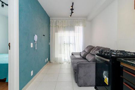 Sala de apartamento à venda com 1 quarto, 30m² em Jardim Caravelas, São Paulo