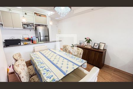 Sala - Sala de Jantar de apartamento à venda com 2 quartos, 60m² em Vila Príncipe de Gales, Santo André