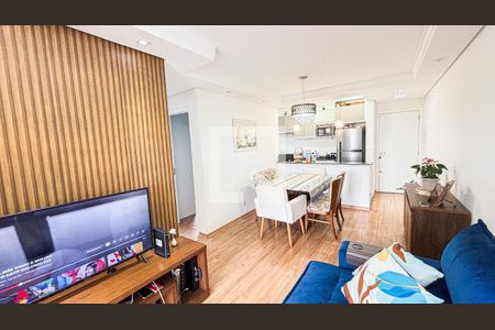 Sala - Sala de Jantar de apartamento à venda com 2 quartos, 60m² em Vila Príncipe de Gales, Santo André