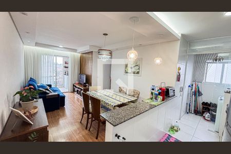 Sala - Sala de Jantar de apartamento para alugar com 2 quartos, 60m² em Vila Príncipe de Gales, Santo André