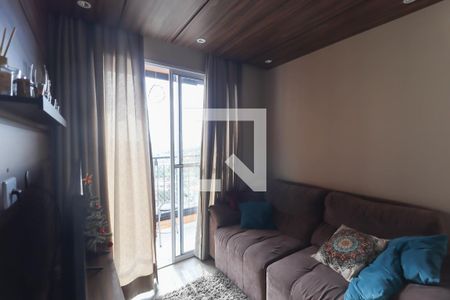 Sala de apartamento à venda com 2 quartos, 52m² em Jardim Tamoio, Jundiaí