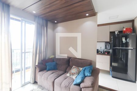 Sala de apartamento à venda com 2 quartos, 52m² em Jardim Tamoio, Jundiaí