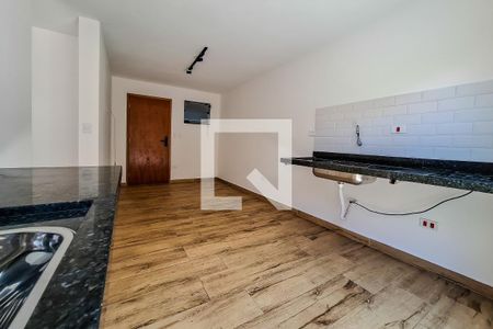 Sala / Cozinha de apartamento para alugar com 1 quarto, 40m² em Mirandópolis, São Paulo