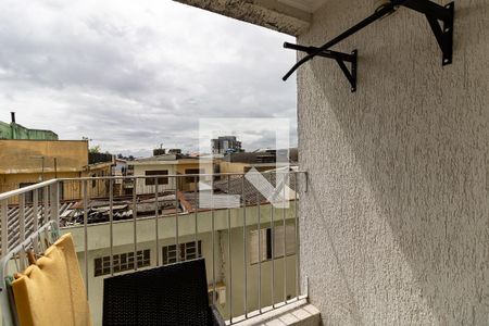 Varanda da Sala de apartamento à venda com 2 quartos, 50m² em Vila Campestre, São Paulo