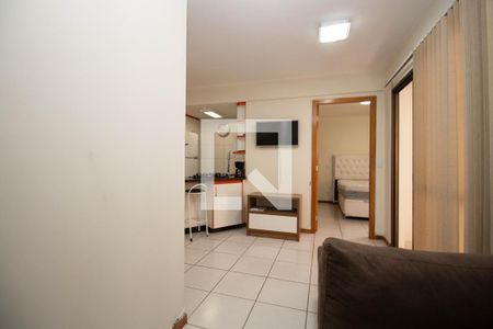 Sala de apartamento para alugar com 1 quarto, 43m² em Águas Claras, Brasília