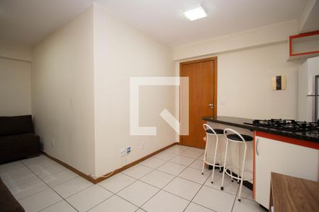 Sala de apartamento para alugar com 1 quarto, 43m² em Águas Claras, Brasília