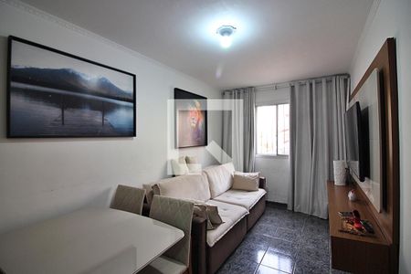 Sala  de apartamento para alugar com 1 quarto, 55m² em Baeta Neves, São Bernardo do Campo