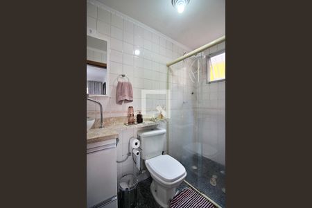 Banheiro Social de apartamento para alugar com 1 quarto, 55m² em Baeta Neves, São Bernardo do Campo